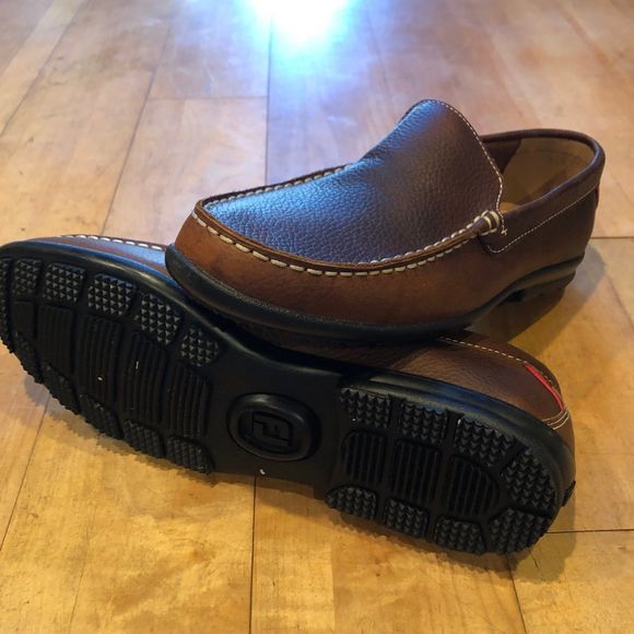 Leather Mens Loafers Golf Casual Shoe main image 8